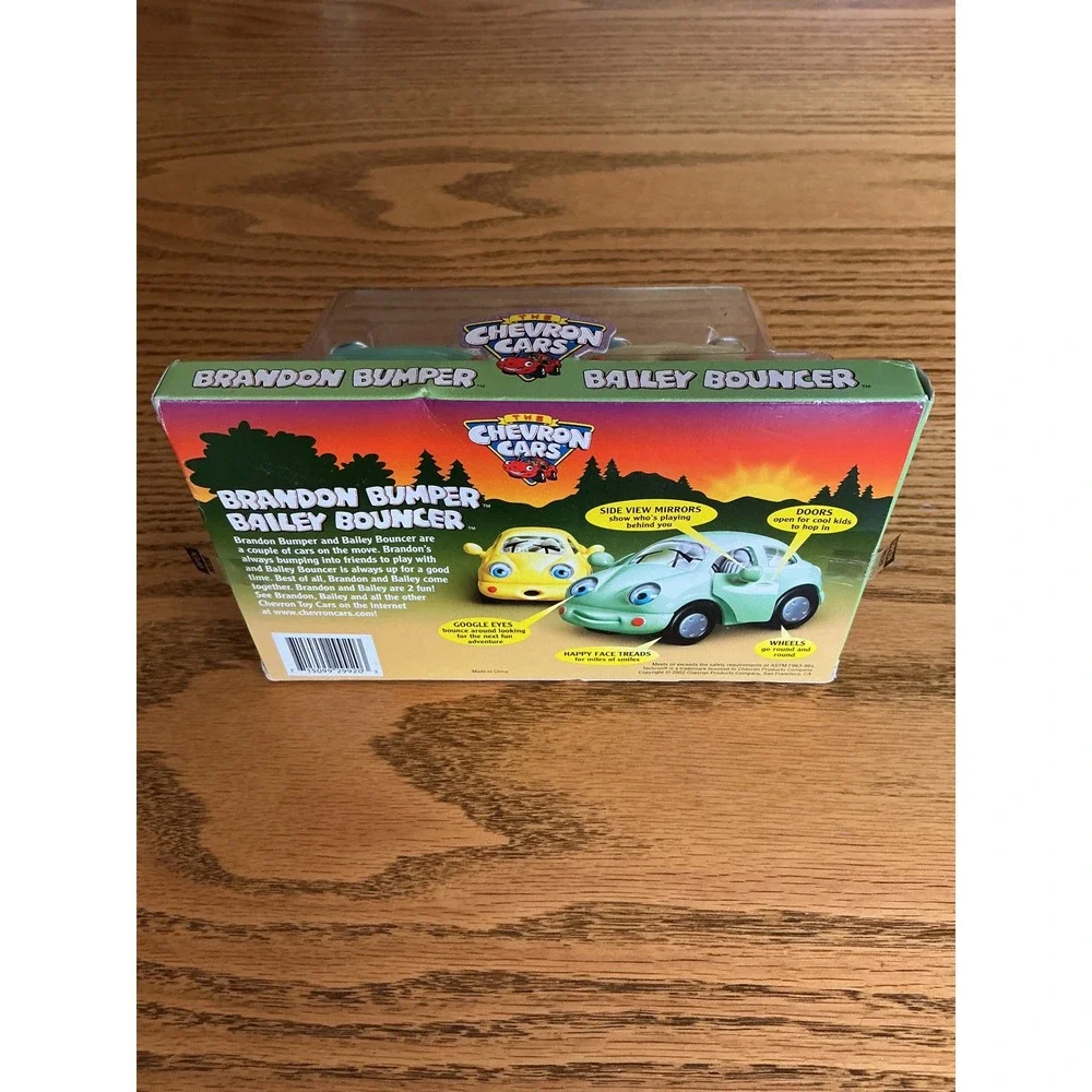 Chevron Cars Brandon Bumper Bailey Bouncer 2 Pack Toy Car Set New NIB